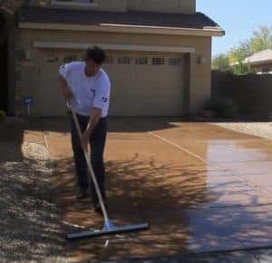 ease of maintenance epoxy polyaspartic driveway coating GarageFloorCoating.com