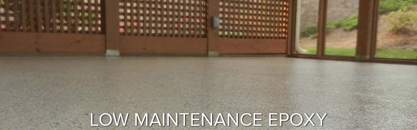 Low Maintenance Epoxy Flooring 
