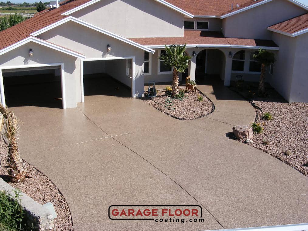 Exterior Epoxy Flooring Gallery - GarageFloorCoating.com