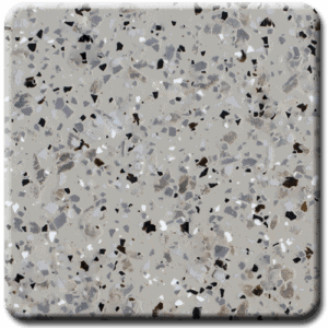 Epoxy flooring Mica Media Diamond Effects Coastline garage floor coating color chip sample