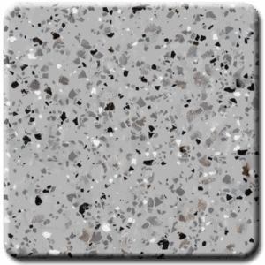 Epoxy flooring Mica Media Diamond Effects Silverleaf garage floor coating color chip sample