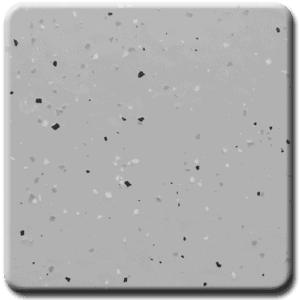 Epoxy flooring Deluxe Granite on Silver Grey garage floor coating color sample