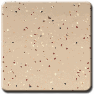 Epoxy flooring Deluxe Sedona on Tumbleweed garage floor coating color sample