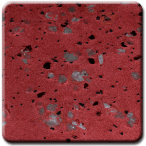 Epoxy flooring Mica Media Liquid Mineral Crimson garage floor coating color chip sample
