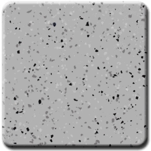 Epoxy flooring Premium Granite on Silver Grey garage floor coating color sample