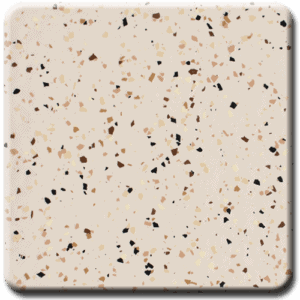 Epoxy flooring Premium Santana on Taupe garage floor coating color sample