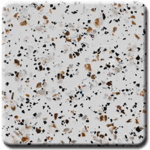 Epoxy flooring Mica Media Stone Silicate MPVA-008 garage floor coating color chip sample