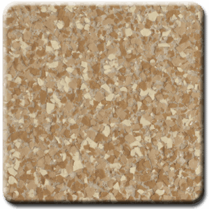 Epoxy flooring Ultra Gold Canyon garage floor coating color sample