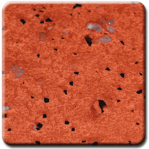 Epoxy flooring Mica Media Liquid Mineral Bronze garage floor coating color chip sample
