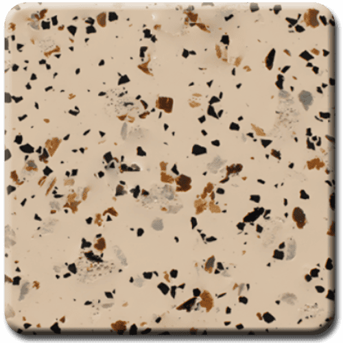 Epoxy flooring Mica Media Stone Silicate MPVA-002 garage floor coating color chip sample