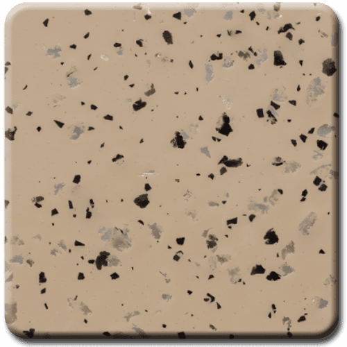 Epoxy flooring Mica Media Stone Silicate MPVA-010 garage floor coating color chip sample