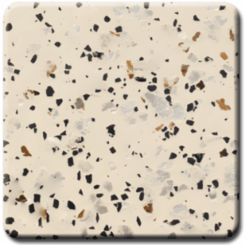 Epoxy flooring Mica Media Stone Silicate MPVA-011 garage floor coating color chip sample